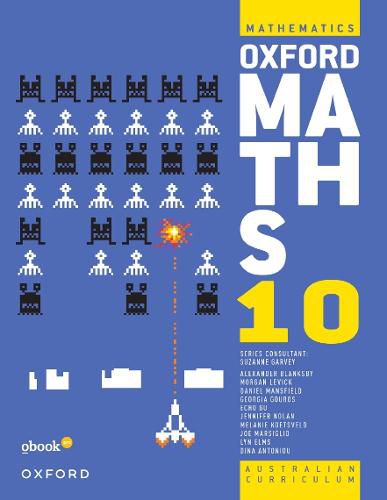 Cover image for Oxford Maths 10 Student Book+obook pro