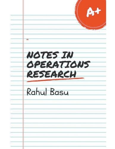 Cover image for Notes in Operations Research