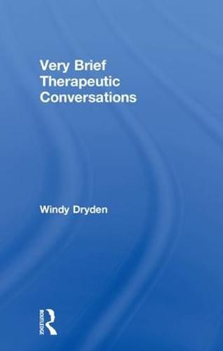 Cover image for Very Brief Therapeutic Conversations