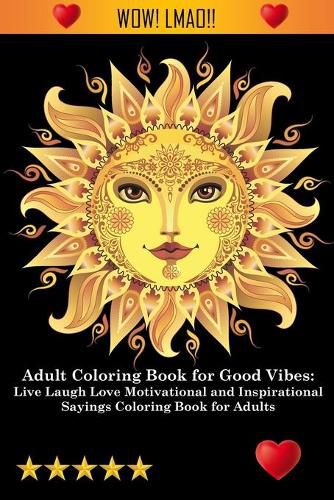 Cover image for Adult Coloring Book for Good Vibes