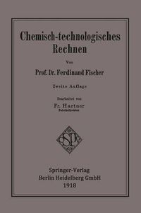 Cover image for Chemisch-Technologisches Rechnen