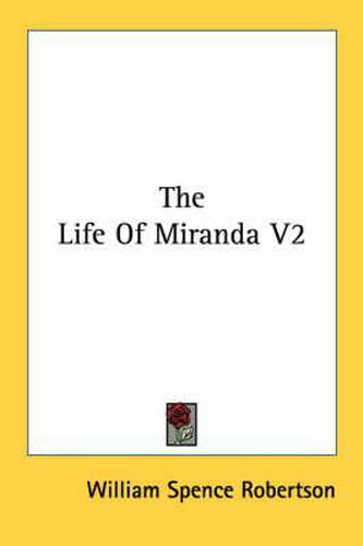 Cover image for The Life of Miranda V2