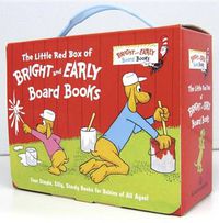 Cover image for The Little Red Box of Bright and Early Board Books: Go, Dog. Go!; Big Dog . . . Little Dog; The Alphabet Book; I'll Teach My Dog a Lot of Words