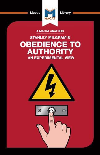 Cover image for Obedience to Authority