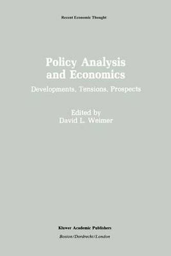 Cover image for Policy Analysis and Economics: Developments, Tensions, Prospects