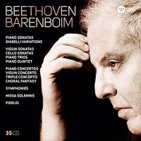 Cover image for Beethoven Barenboim 35cd