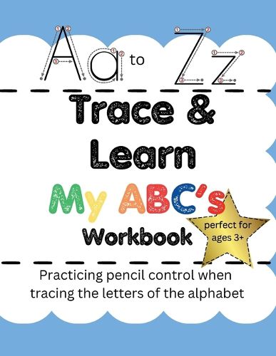 Cover image for Trace & Lean My ABC's Workbook