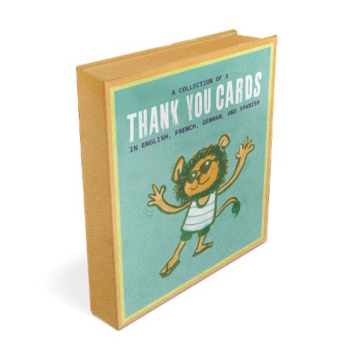 Cover image for Em & Friends Thank You Around the World, Box of 8 Assorted