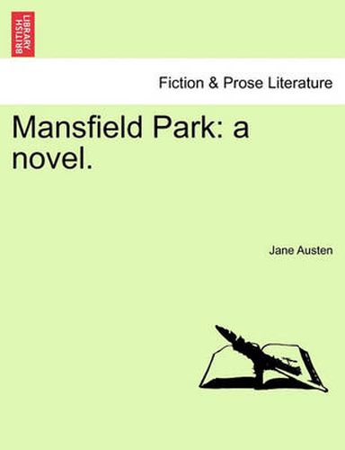 Cover image for Mansfield Park: A Novel.