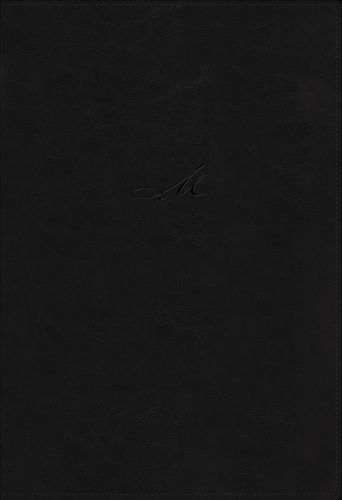 Cover image for Nbla, Biblia de Estudio Macarthur, Leathersoft, Negro, Interior a DOS Colores, Comfort Print