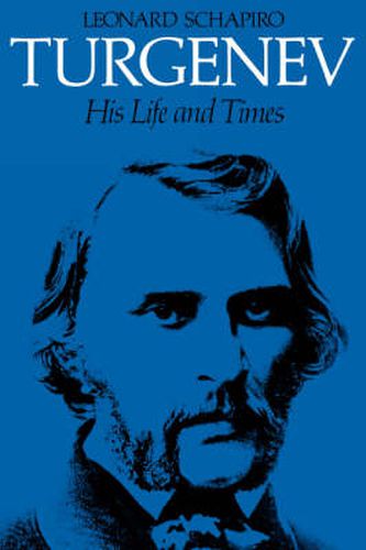 Cover image for Turgenev: His Life and Times