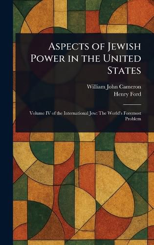 Cover image for Aspects of Jewish Power in the United States