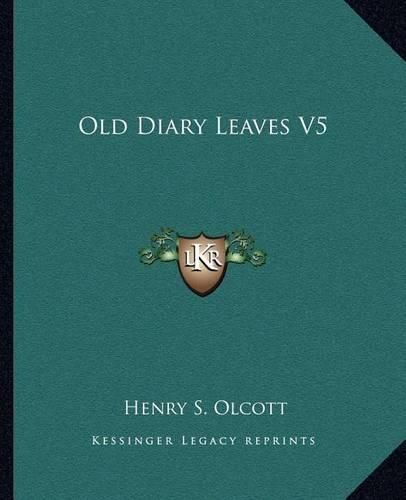 Old Diary Leaves V5