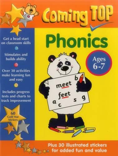 Cover image for Coming Top: Phonics - Ages 6-7