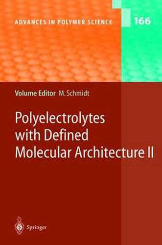 Cover image for Polyelectrolytes with Defined Molecular Architecture II