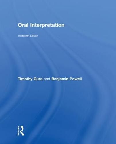 Cover image for Oral Interpretation