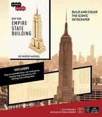 Cover image for Incredibuilds - New York: Empire State Building 3D Wood Model