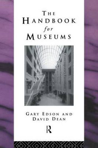 Cover image for Handbook for Museums