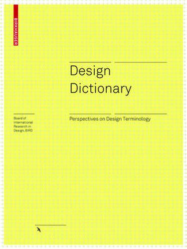 Cover image for Design Dictionary: Perspectives on Design Terminology