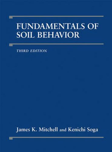 Cover image for Fundamentals of Soil Behavior