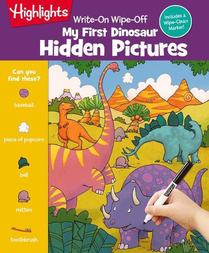 Cover image for My First Dinosaur Hidden Pictures