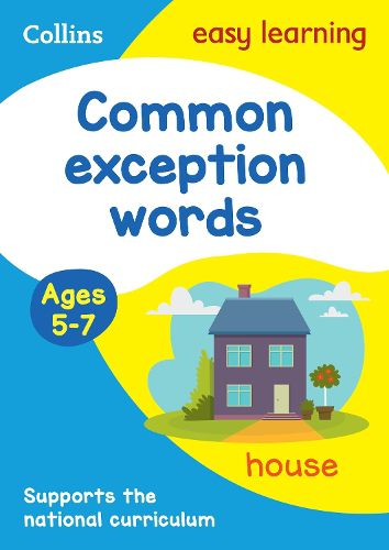 Cover image for Common exception words Activity book Ages 5-7