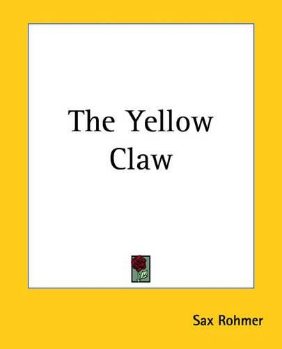 Cover image for The Yellow Claw