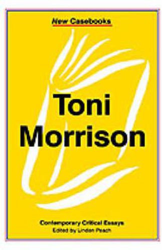 Cover image for Toni Morrison: Contemporary Critical Essays