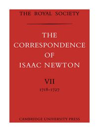 Cover image for The Correspondence of Isaac Newton