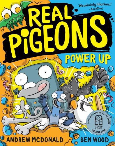 Cover image for Real Pigeons Power Up (Real Pigeons, Book 12)