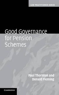 Cover image for Good Governance for Pension Schemes