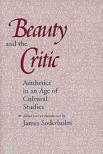 Cover image for Beauty and the Critic: Aesthetics in an Age of Cultural Studies