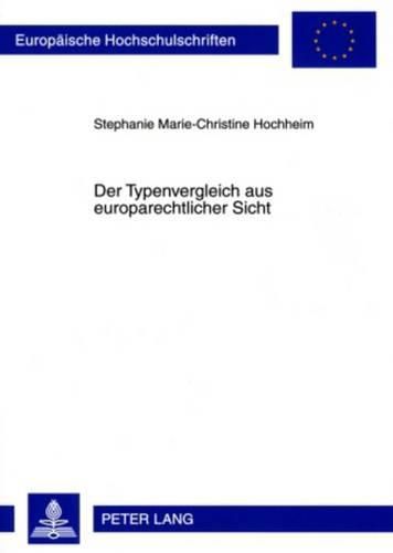 Cover image for Der Typenvergleich Aus Europarechtlicher Sicht
