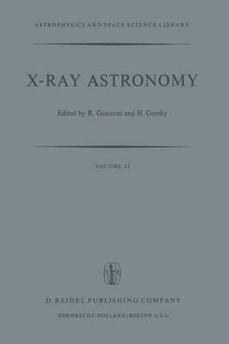 Cover image for X-Ray Astronomy