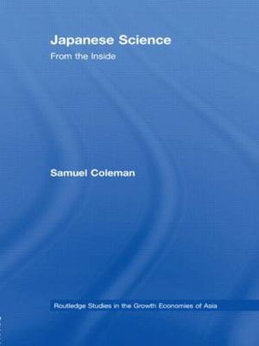 Cover image for Japanese Science: From the Inside