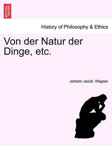 Cover image for Von der Natur der Dinge, etc.