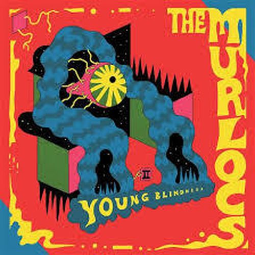 Cover image for Young Blindness - The Murlocs *** Red / Yellow / Green Splatter Vinyl