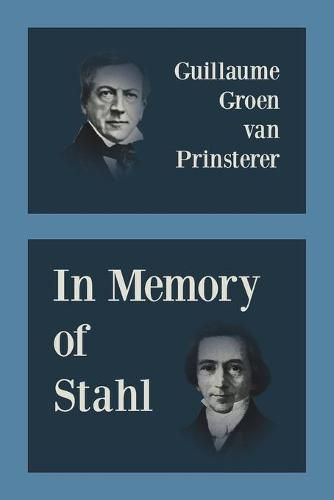 Cover image for In Memory of Stahl