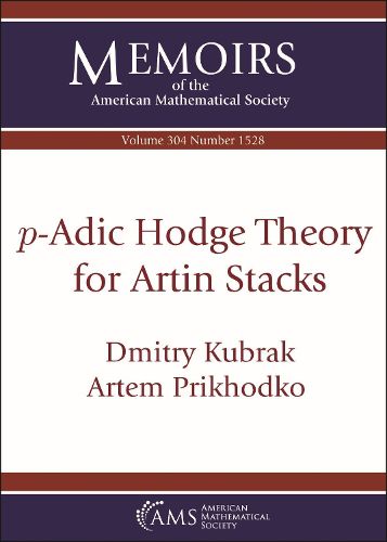 Cover image for $p$-Adic Hodge Theory for Artin Stacks