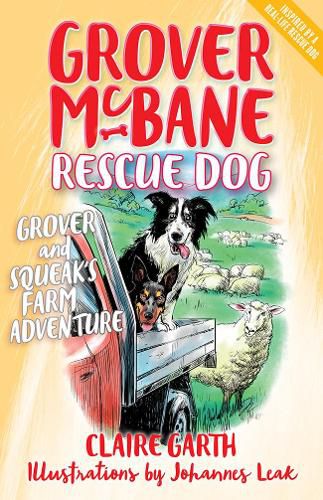Cover image for Grover and Squeak's Farm Adventure (Grover McBane, Rescue Dog Book 4)