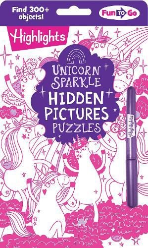 Cover image for Unicorn Sparkle Hidden Pictures Puzzles