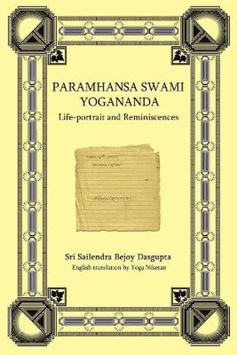 Cover image for Paramhansa Swami Yogananda: Life-portrait and Reminiscences