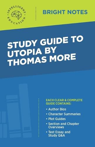 Cover image for Study Guide to Utopia by Thomas More