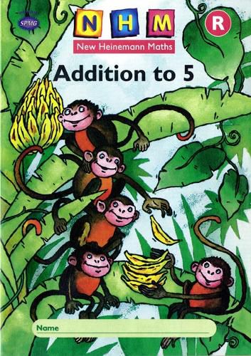 Cover image for New Heinemann Maths: Reception: Addition to 5 Activity Book (8 Pack)