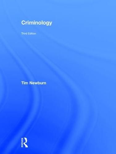 Cover image for Criminology