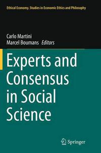 Cover image for Experts and Consensus in Social Science