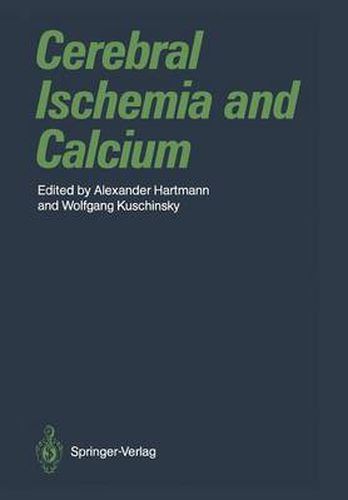 Cover image for Cerebral Ischemia and Calcium