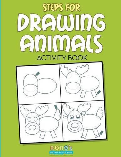 Cover image for Steps for Drawing Animals Activity Book