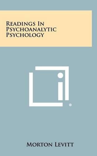 Cover image for Readings in Psychoanalytic Psychology
