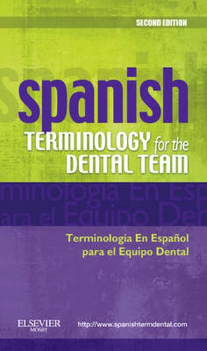 Cover image for Spanish Terminology for the Dental Team